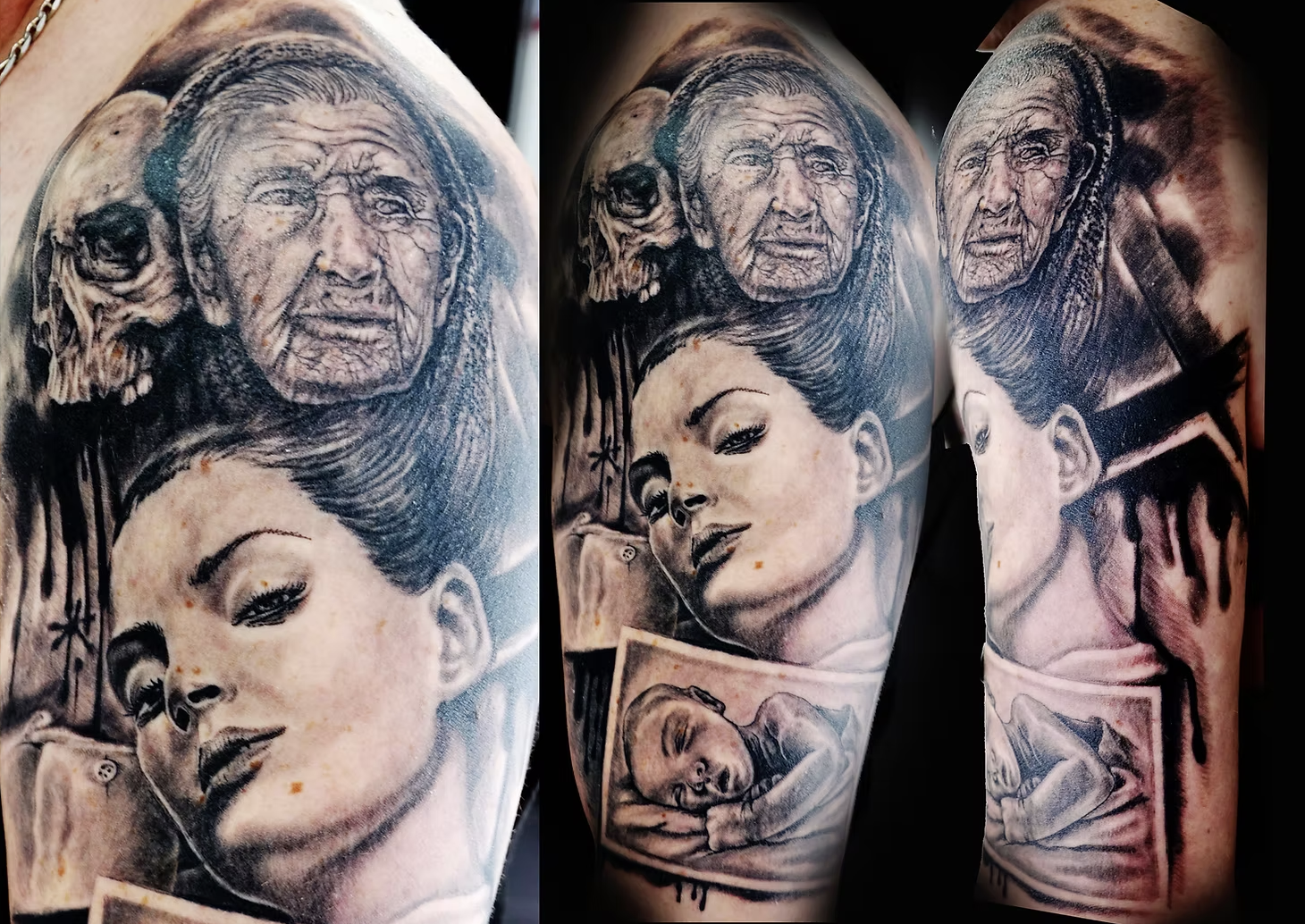 Porträt-Tattoos bei Tiba Tattoo in Berlin: Deine Lieben für immer auf der Haut